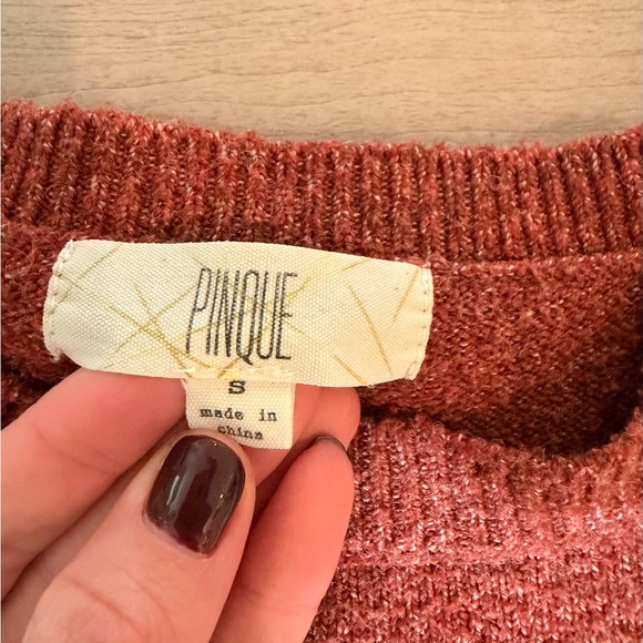 Color-block knit sweater - Picture 2 of 3